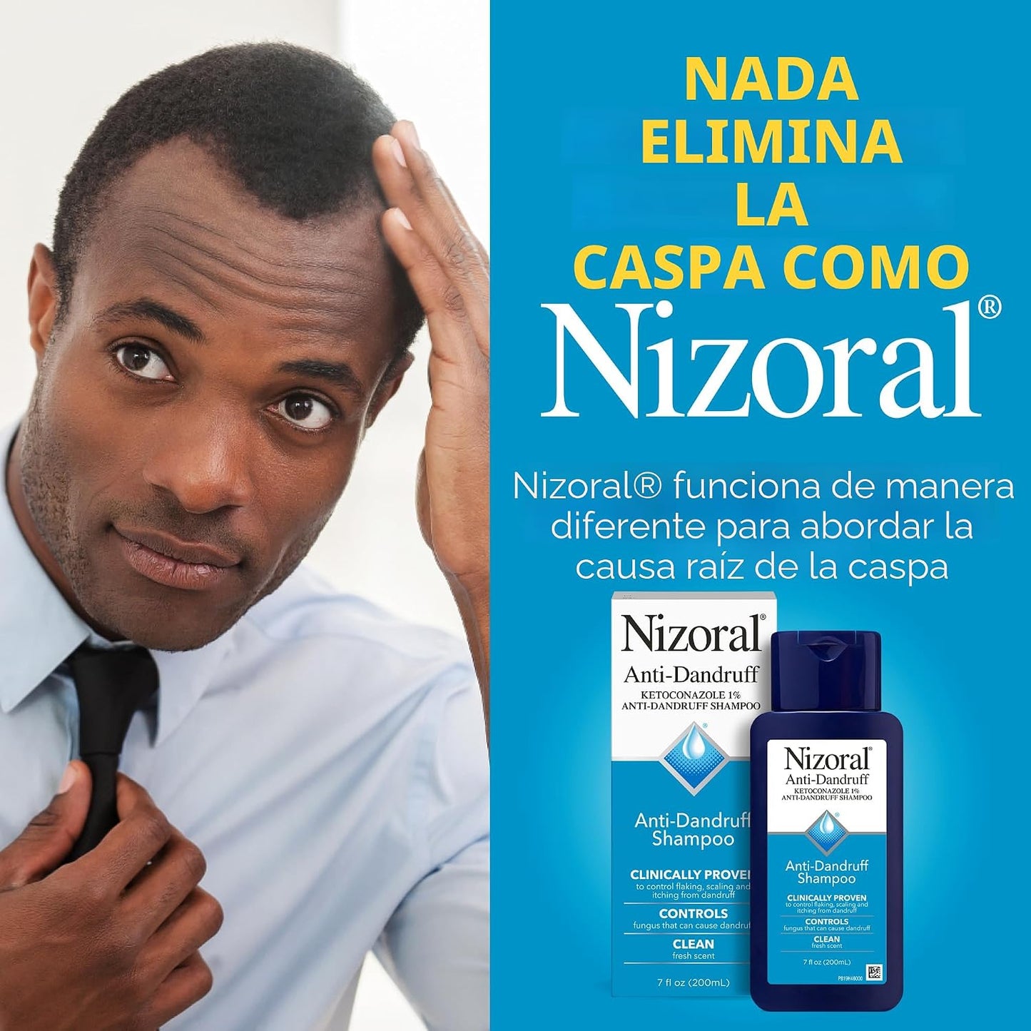 Nizoral - Champú para tratar la caspa desde la raiz