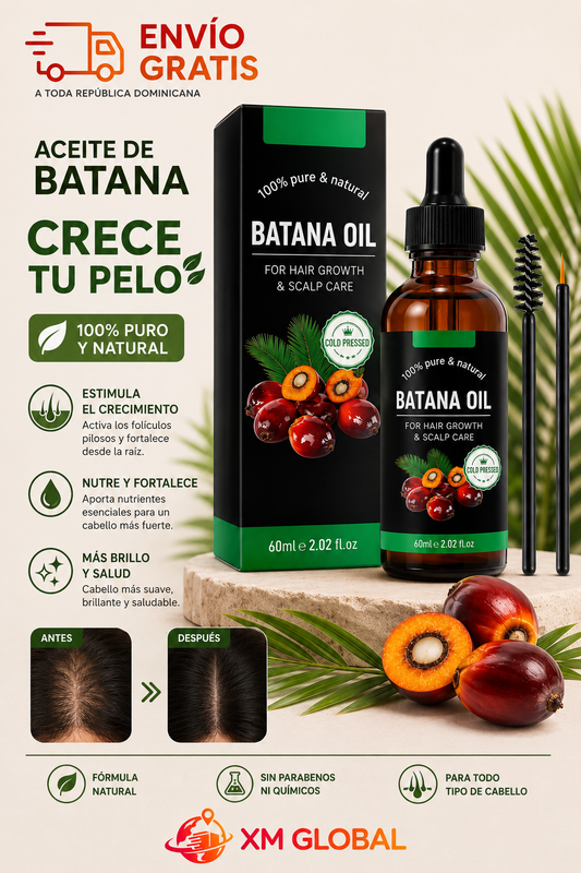 Aceite de Batana 100% Puro para Crecimiento y Reparación Capilar ( Mujeres y Hombres) 2x1