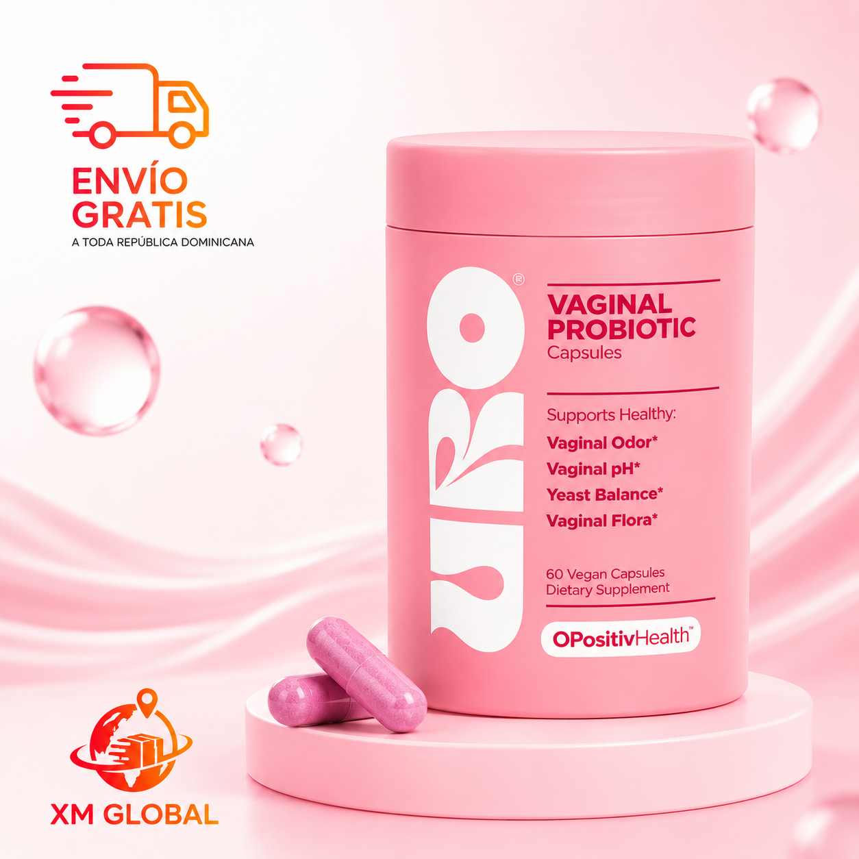 URO VAGINAL PROBIOTICS `PARA MAL EL OLOR VAGINAL