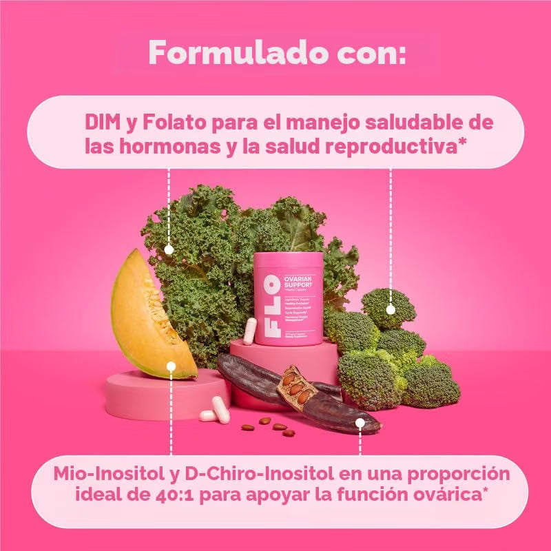 "OvarianSupport— Regula tu Ciclo menstrual, Mejora tu Fertilidad y Elimina el Acné Hormonal—Todo con un Solo Suplemento"
