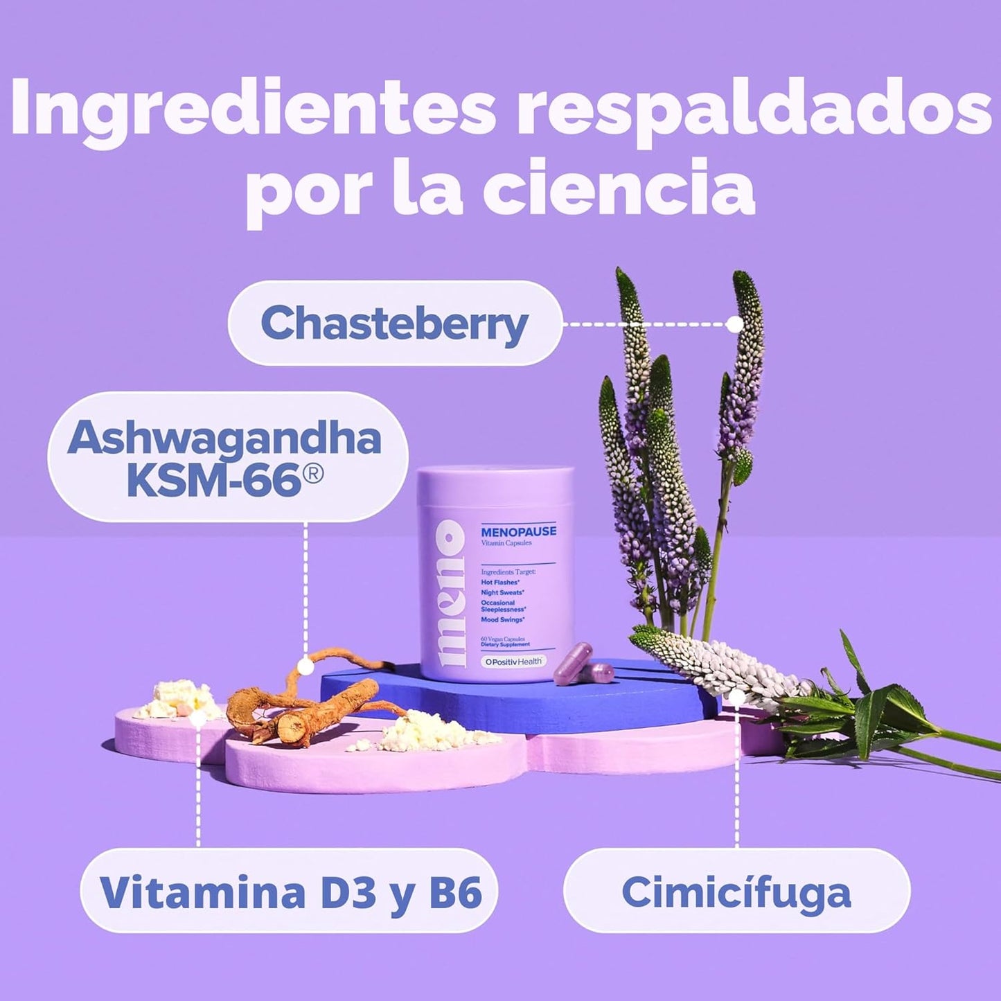 🌸 MENO™ | Apoyo Natural para la Menopausia