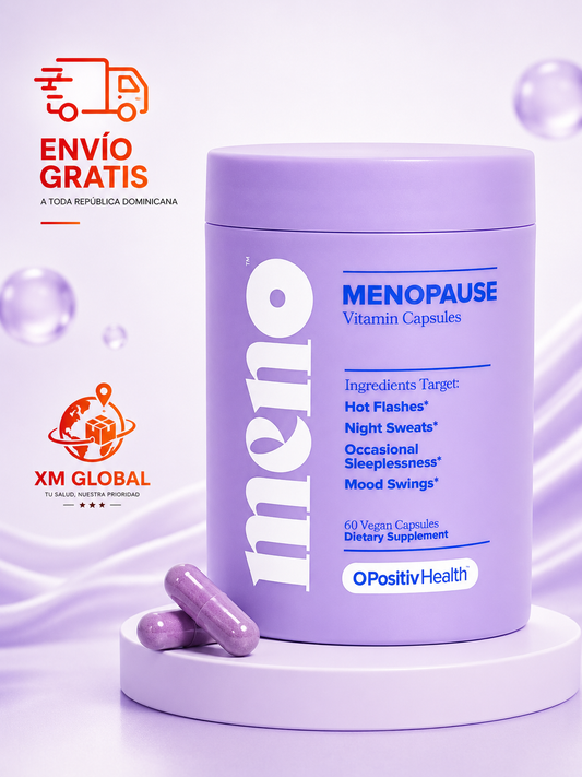 🌸 MENO™ | Vitaminas Naturales para la Menopausia